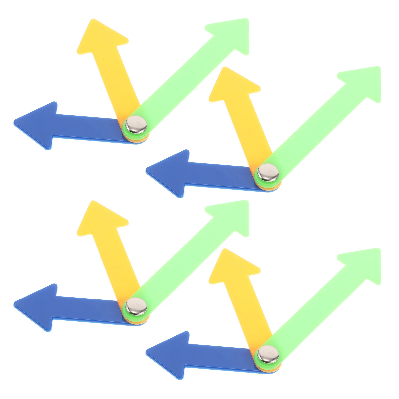教育目的のためのプラスチック時計アクセサリー 4 個 子供向けの簡単な組み立てと正確な時間計測