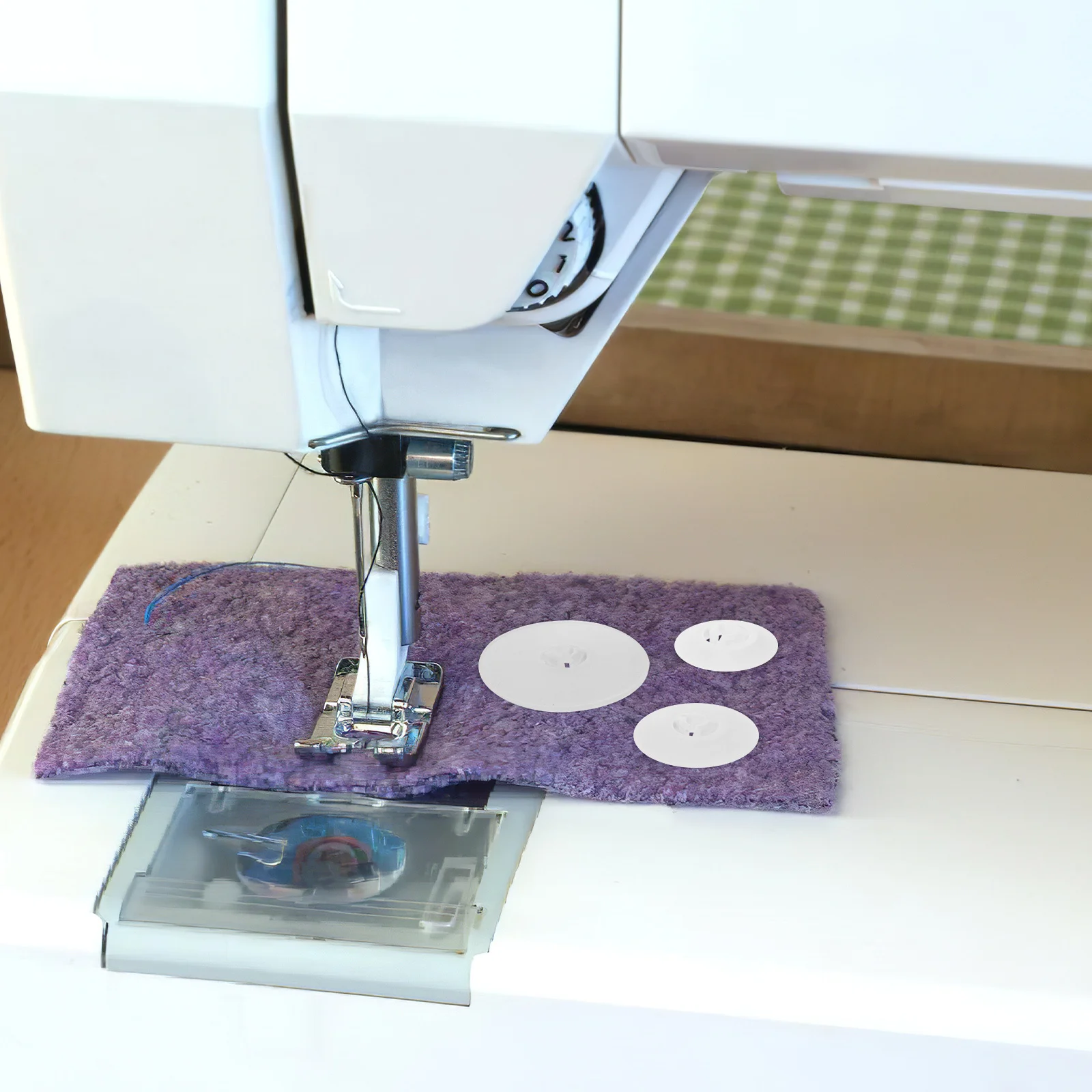 6Pcs Sewing Spool Pin Caps Set Small Medium Large Replacement Plastic Covers Sewing Thread Holder Accessories for Home