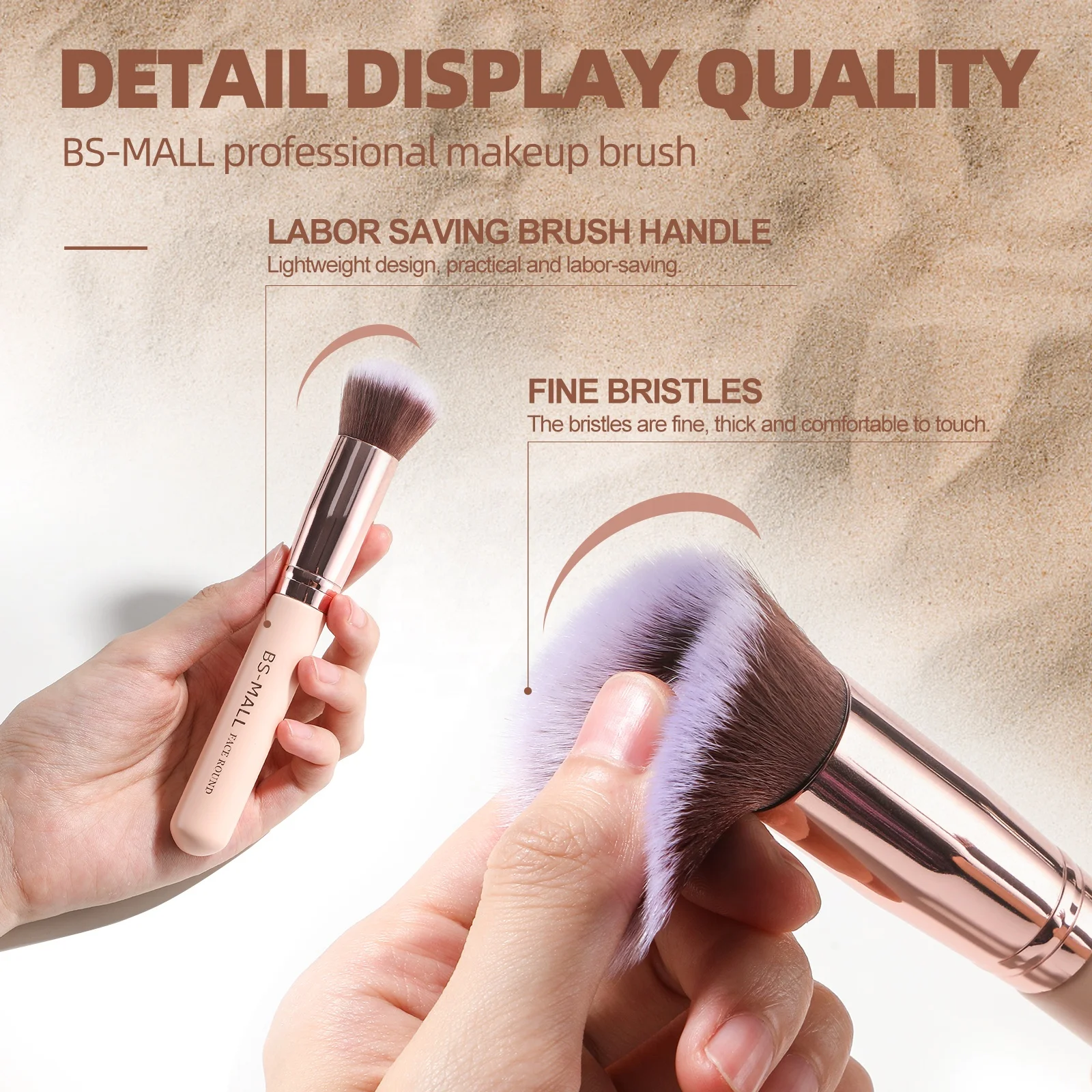 # Hot Sales BS-MALL Profession Makeup Brushes Set 14PCS Private Label Cruelty Free Vegan Makeup