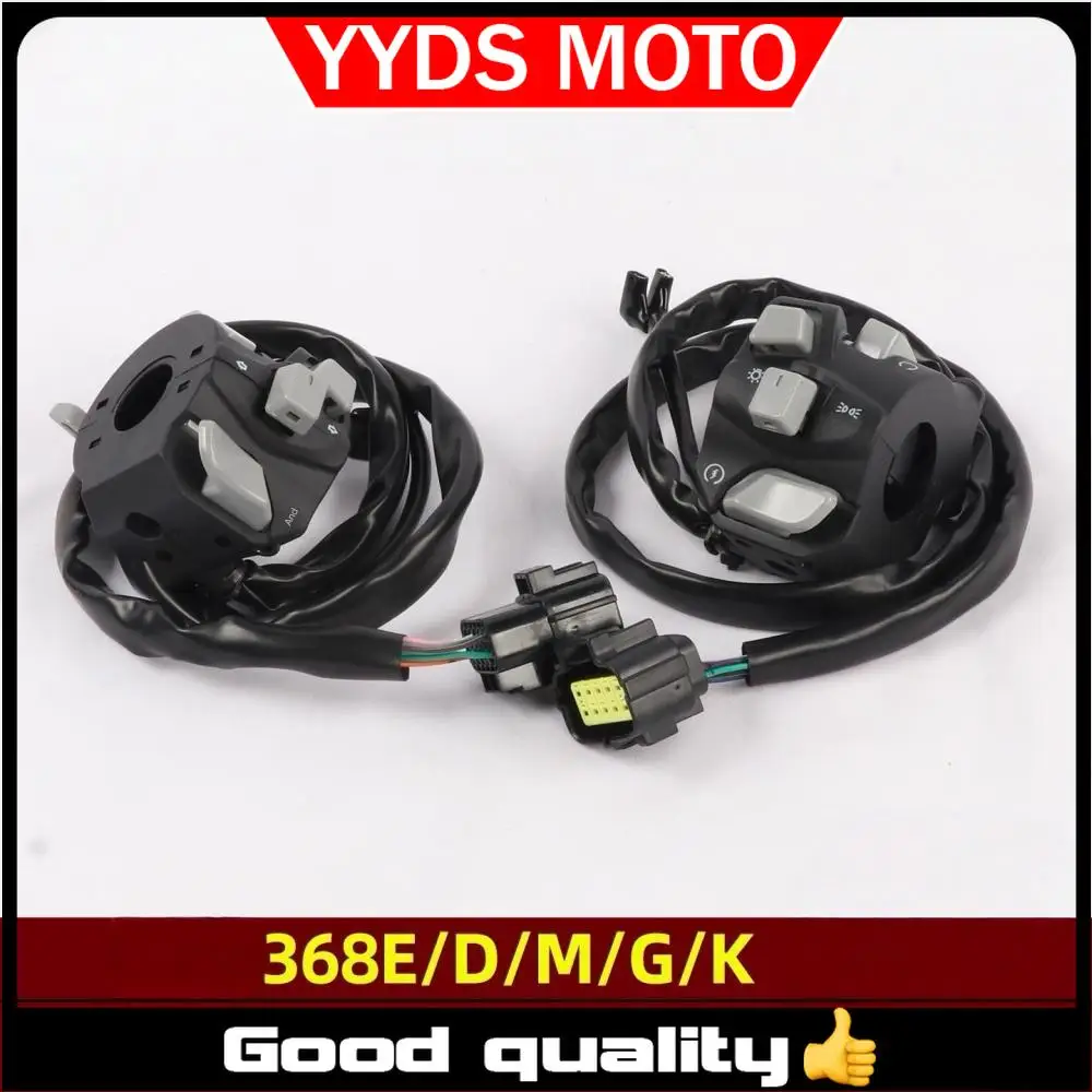 

【Good quality】For ZONTES 368G/E/K/D/M pedal bike handlebar switch left and right handlebar ignition horn switch for zontes 368-g