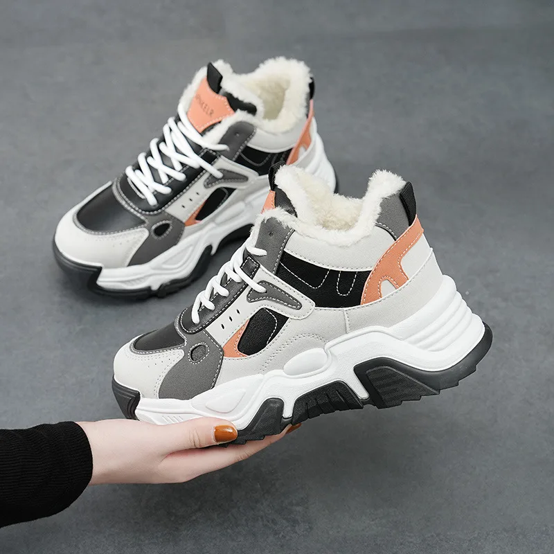 

NEW 2025 Women's Shoes White Shoes Fashion Popular Thick sold Sneakers Sports LeisureKorean Style Women's Shoes