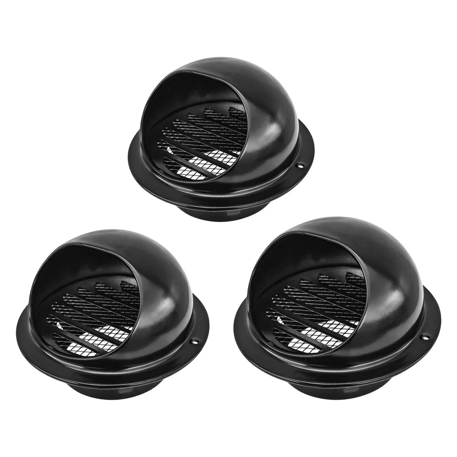 Air Vent Windproof Hood Easy Installation Flue Cover Air Outlet Ducting Air Extractor for Bathroom Heat Transfer Kitchen Fan
