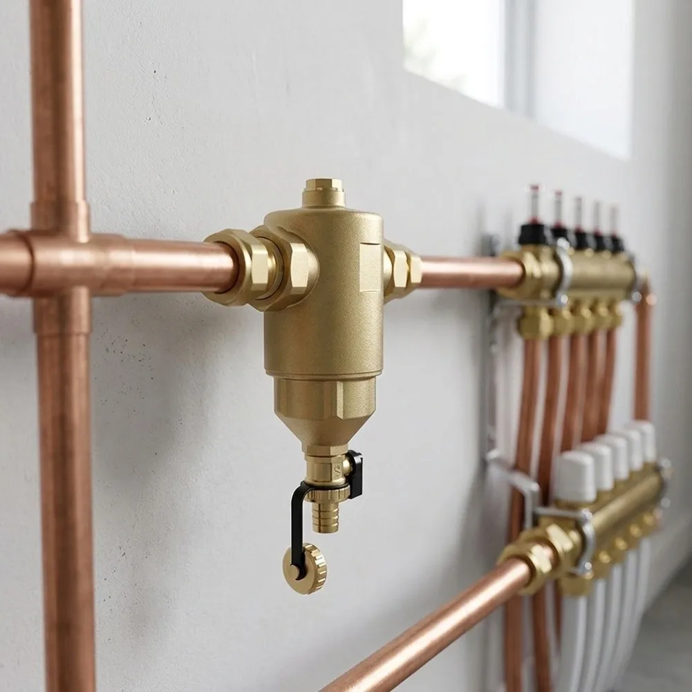 For Protecting Plumbing Appliances Brass Spin-Down Filter Cleaning Tool For Filters Sediment Filter Water Sand Trap