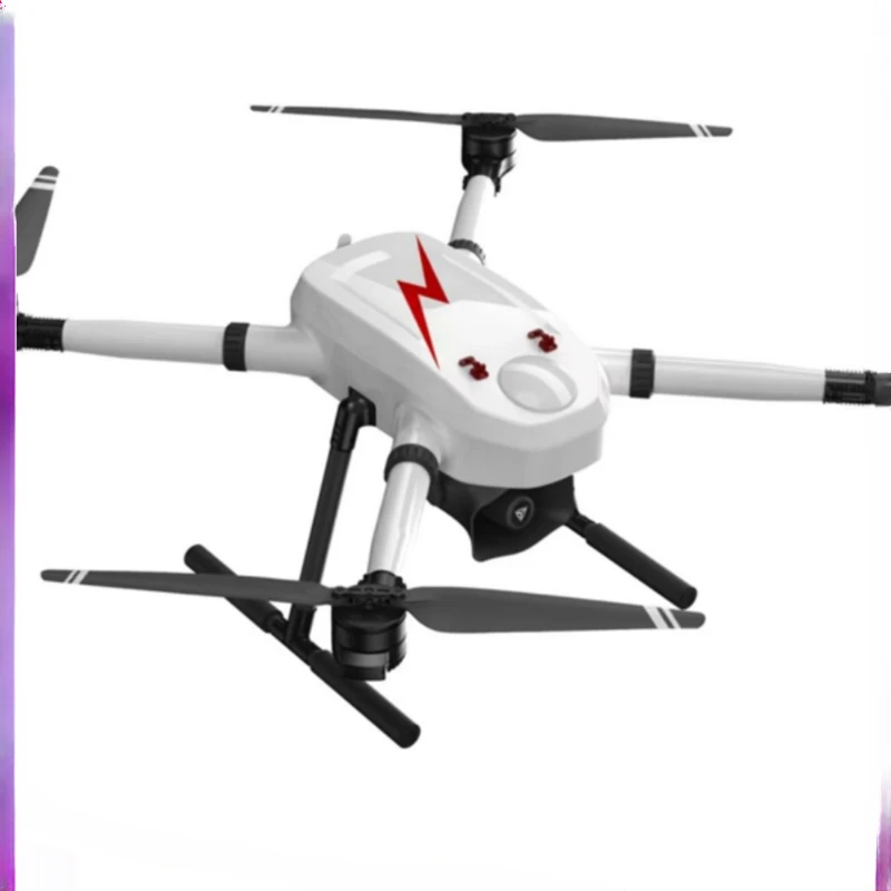 Four axis carbon fiber integrated molding small unmanned aerial vehicle 3KG load carrying thermal imaging inspection