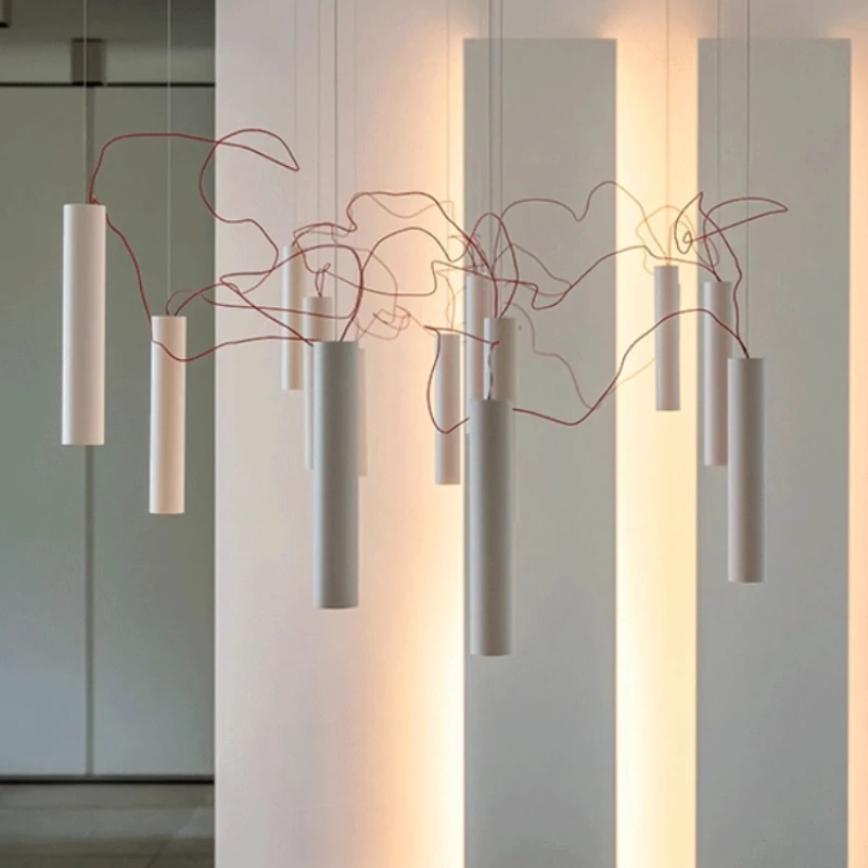 Simbiosi Suspension pendant Lamp Italian Combination spot Light for Bedroom Living room Restaurant Bar Designer chandelier view 3