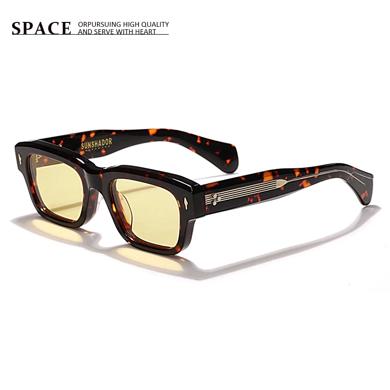 High quality acetate sunglasses designer handmade luxury brand SJEFF personalized Women's UV400 sunglasses can be sculpted