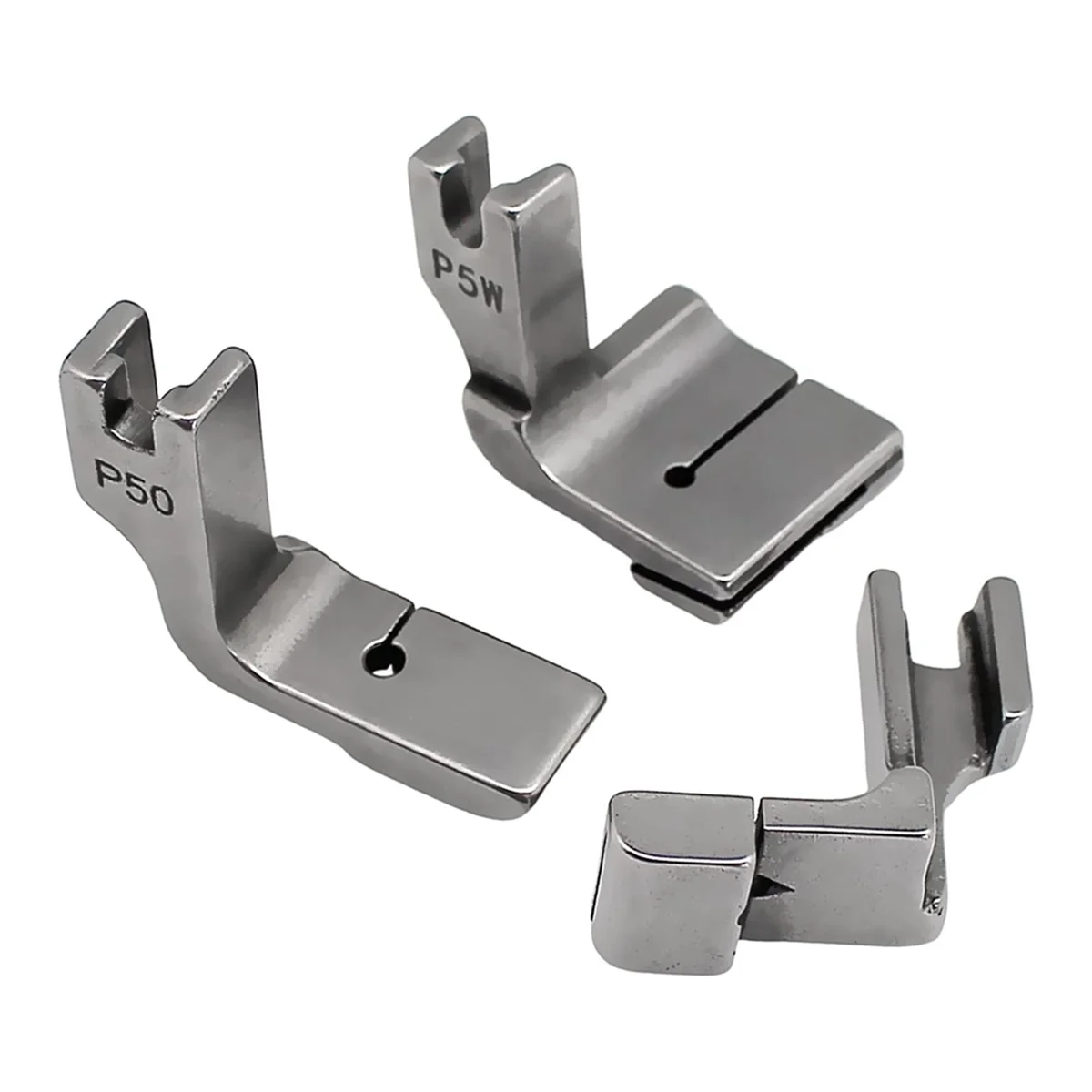 

RANA 3PCS Gathering Pleated/Shirring Presser Foot P5 P50 P5W for Industrial Sewing Machine