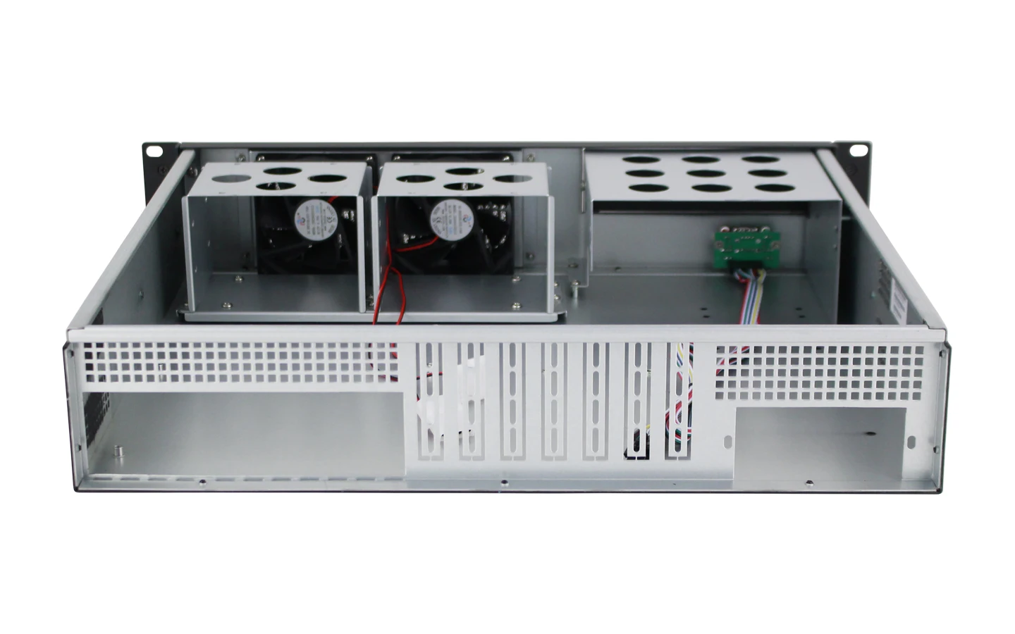 Custom Steel Metal Cabinet 2U 400mm Short Depth 5 Hard Disk Rack Mount Server Chassis Atx Firewall Computer Chassis