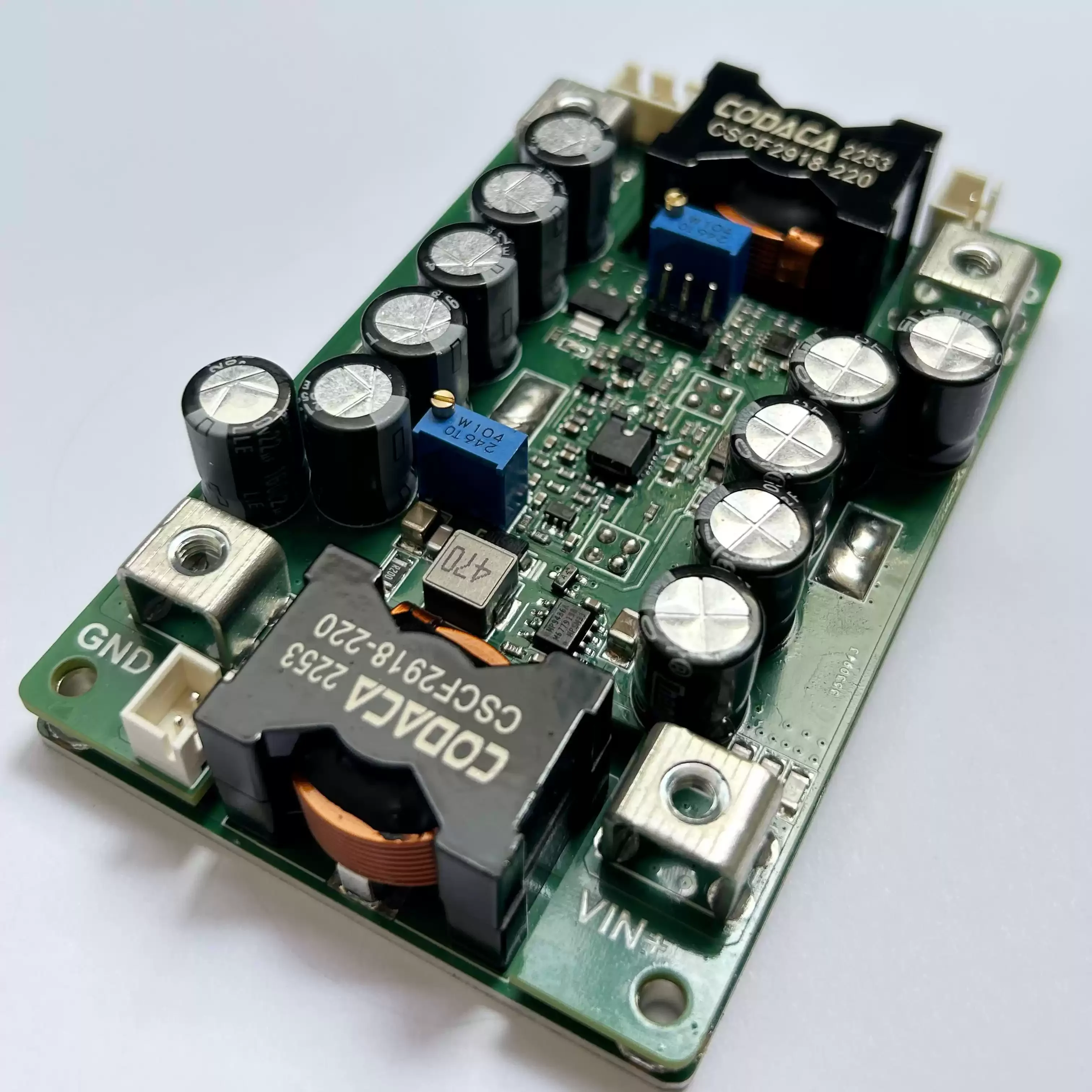 High‑Power DC‑DC Step‑Up Module, Input: 24V/48V/72V/96V, Output up to 130V, Adjustable Constant Voltage & Constant Current