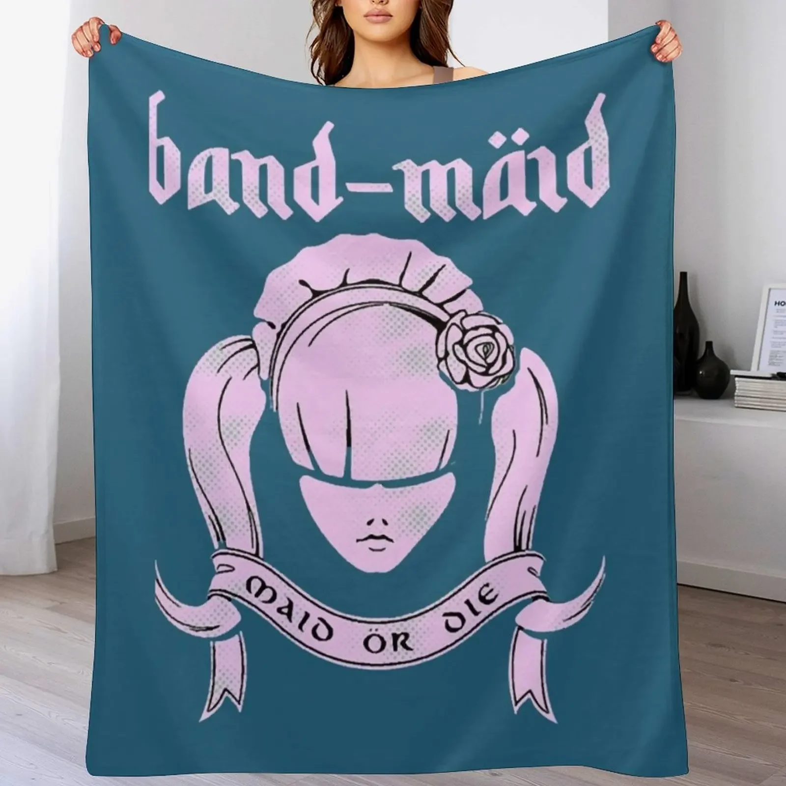 

band Throw Blanket christmas decoration anime Bed Fashionable Flannel Fabric Blankets