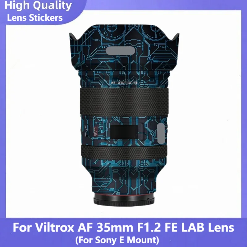 for Viltrox AF 35mm F1.2 LAB For Sony FE Mount Lens Sticker Vinyl Wrap Film AF35F1.2 Lens Body Protective Sticker Protector Coat
