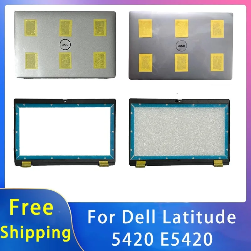 New For DELL Latitude 5420 E5420 Replacemen Laptop Accessories Lcd Back Cover/Front Bezel With LOGO 0DW98X 02VJKP Grey