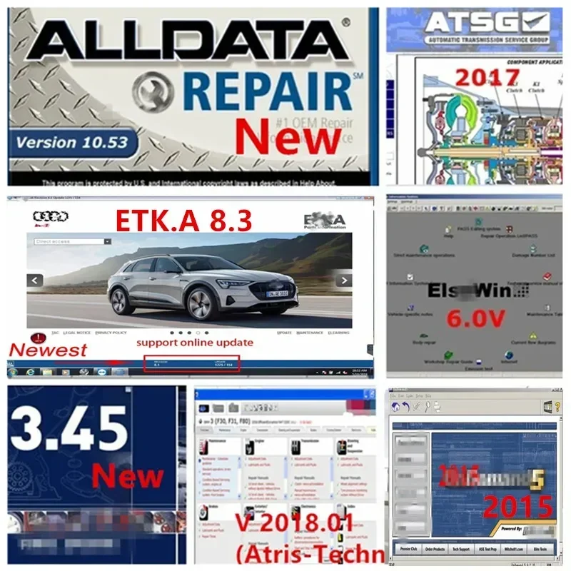 

2025 НОВИНКА HAYNES PRO 2018.1 Alldata 10.53 Autodata 3.45 mit chell 2015 elsawin 6.0 etka 8.3 Stakis vivid 2018 Программное обеспечение Atsg 2017