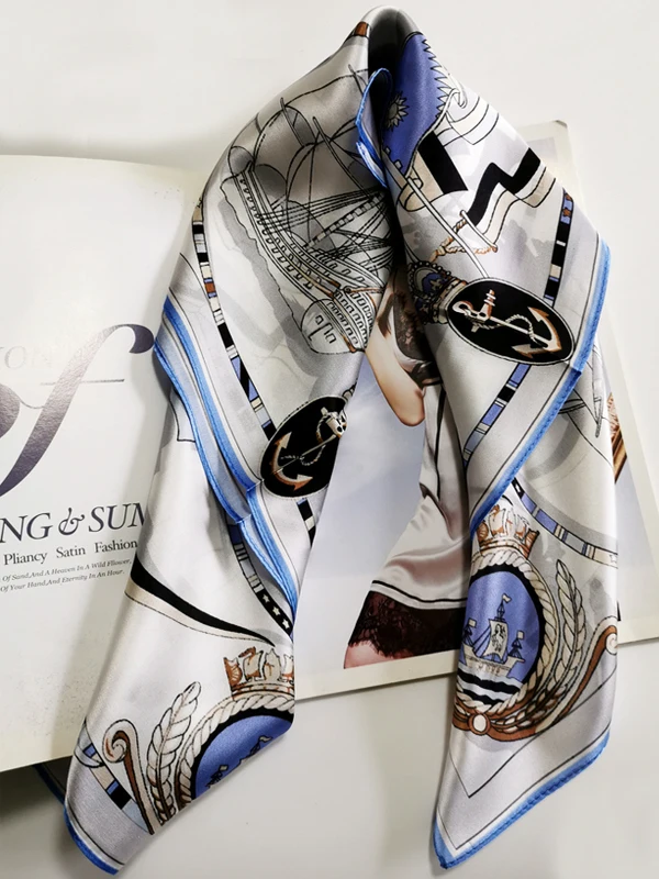 mauf-杭州シルク特別な小さなシルクスカーフギフトボックス本物のシルククリエイティブ文化手作りギフト高齢女性向け