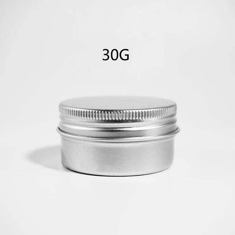 Aluminum Jars 5g 10g 15g 30g 50g Nail Art Cosmetic Cream Make Up Pot Lip Jar Case Container Jar Packaging