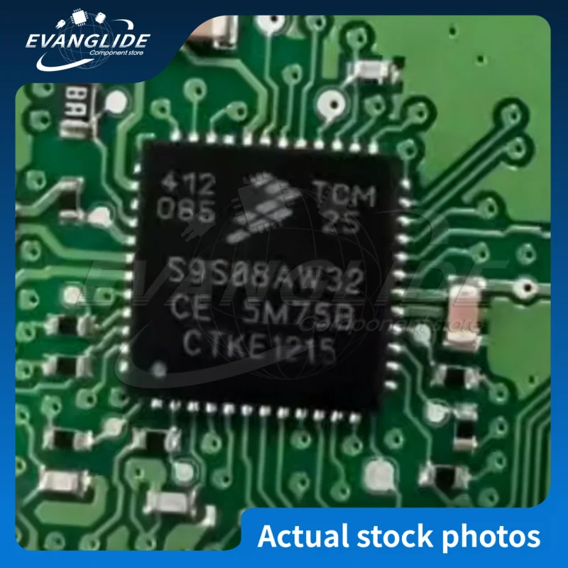 1 PCS Original & New S9S08AW32CE M75B FOR BENZ steering angle IC chip