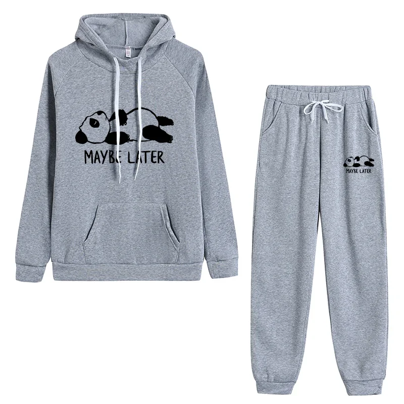 

Hoodie Sports Woman Sweatshirts High Quality Fashion 2024 Daily Tracksuit Suit Casua Pant Sets Jogging Printing Women's Clothing