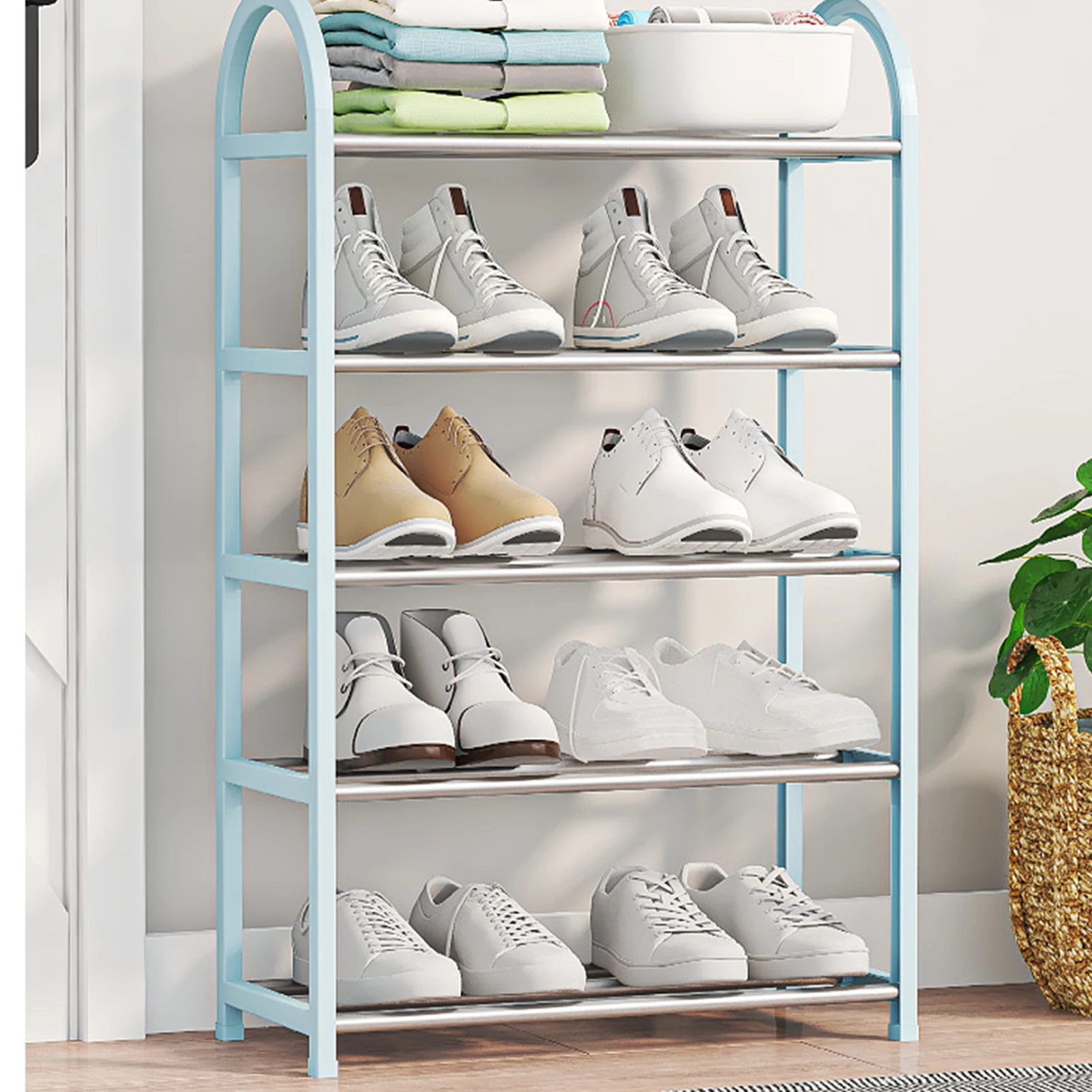 Multi-layer Shoe Rack Dorms Footwear Organiser Shoe Shelf For Bedroom