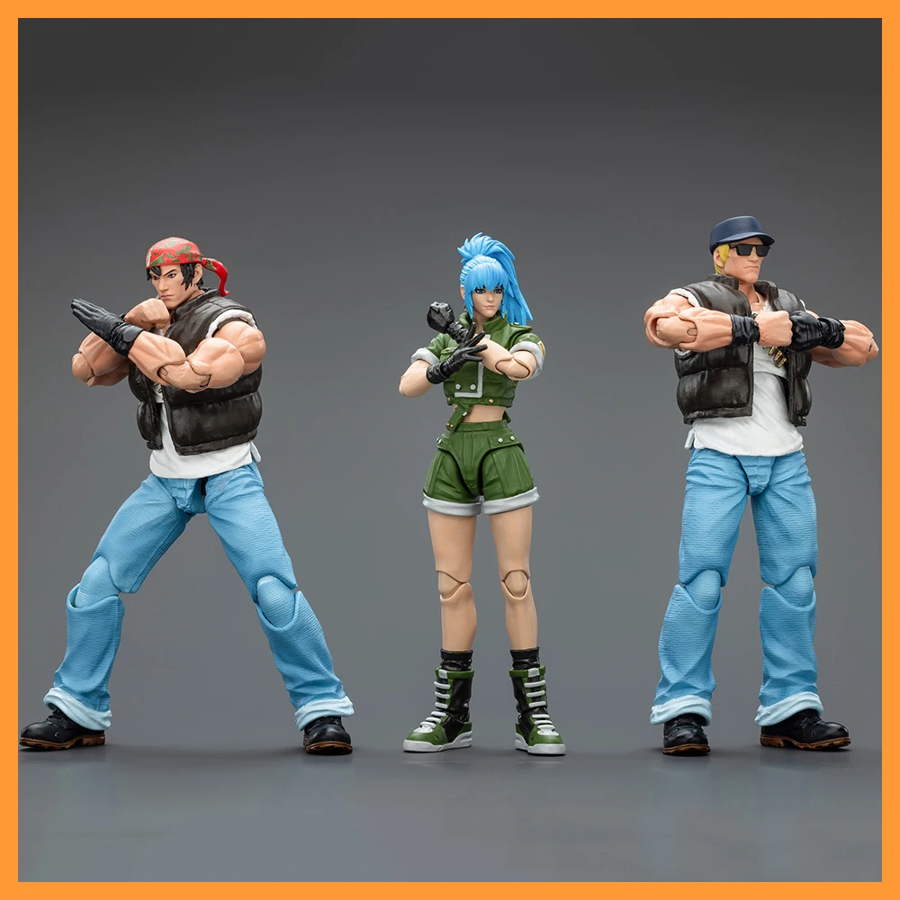 

【Предпродажа】JOYTOY JT01703 JT01710 JT01727 JT01734 1/18 KOF'98UM Ikari Warriors Team Clark Still Ralf Jones Leona Heidern Toys