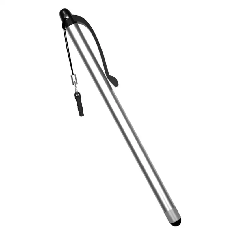 

R53C Aluminum Styluses Pen Ergonomic Handle and Hook Portable Design Broad Compatibility for Students