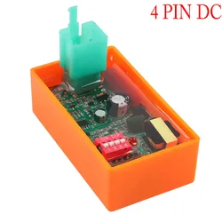 CDI Racing 4 pin DC for SHINERAY JET 50 PHOENIX 50 2014 2013 2012 - 2004 2005 CDI Ignition Box with Dip Switch 4000-12000 Rmp