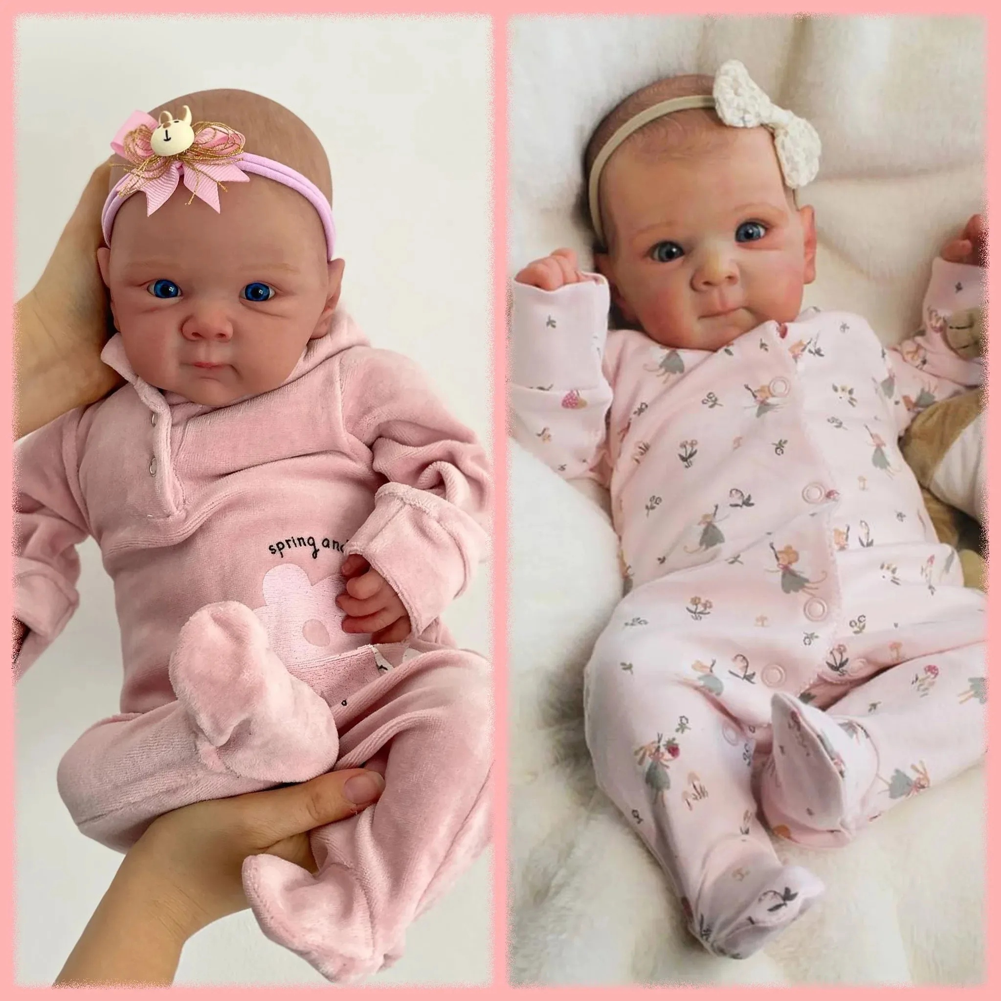 

19-дюймовая мягкая виниловая кукла Реалистичная кукла реборн Bettie, многослойная живопись 3D-кожа с видимыми венами, нарисованные вручную волосы