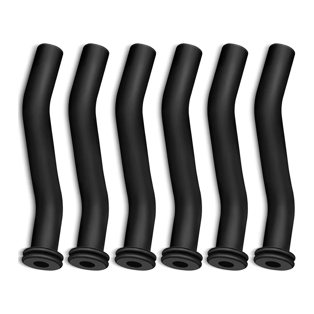 6 Pieces 596163 Vacuum Hose for Briggs and Stratton Vacuum Hose Vertical En