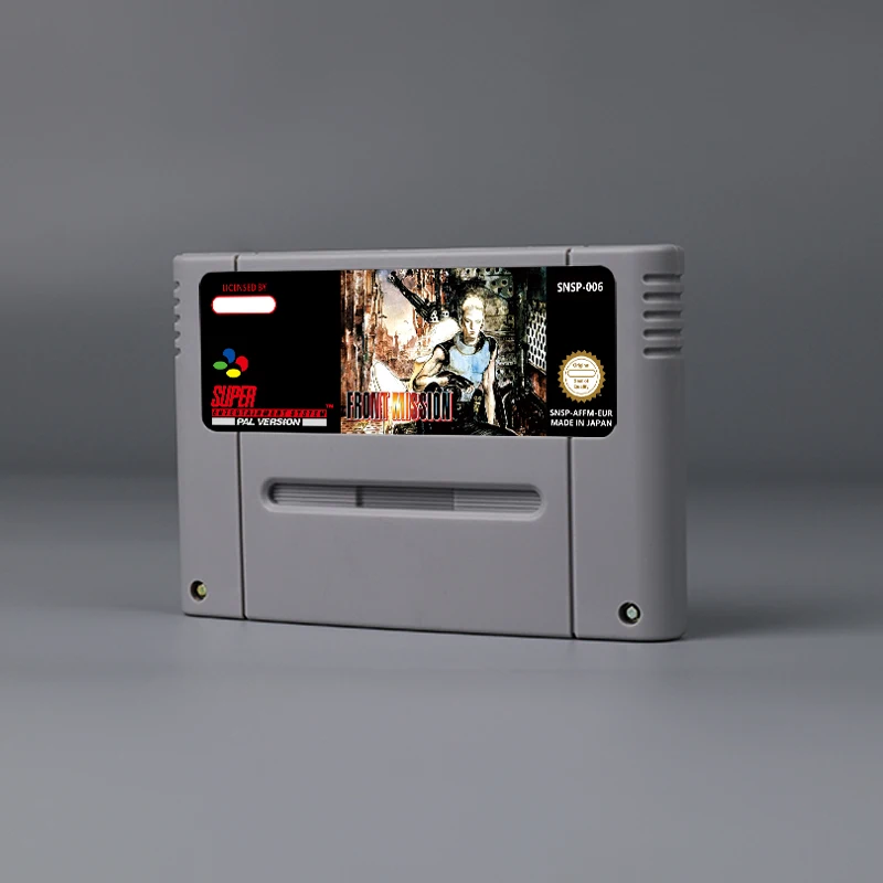 Fronted Game Mission  RPG 16bit game card for USA NTSC version SNES video game console FOR NINTENDO
