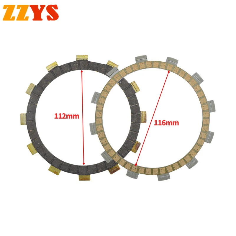 Motorcycle Clutch Friction Plate Kit For YAMAHA FJ600 FJ FZ600 FZ 600 FZ6 600 S Fazer RJ07 RJ14 FZ-6 S2 XJ600 51J 3KM 3KN XJ 600 image 2