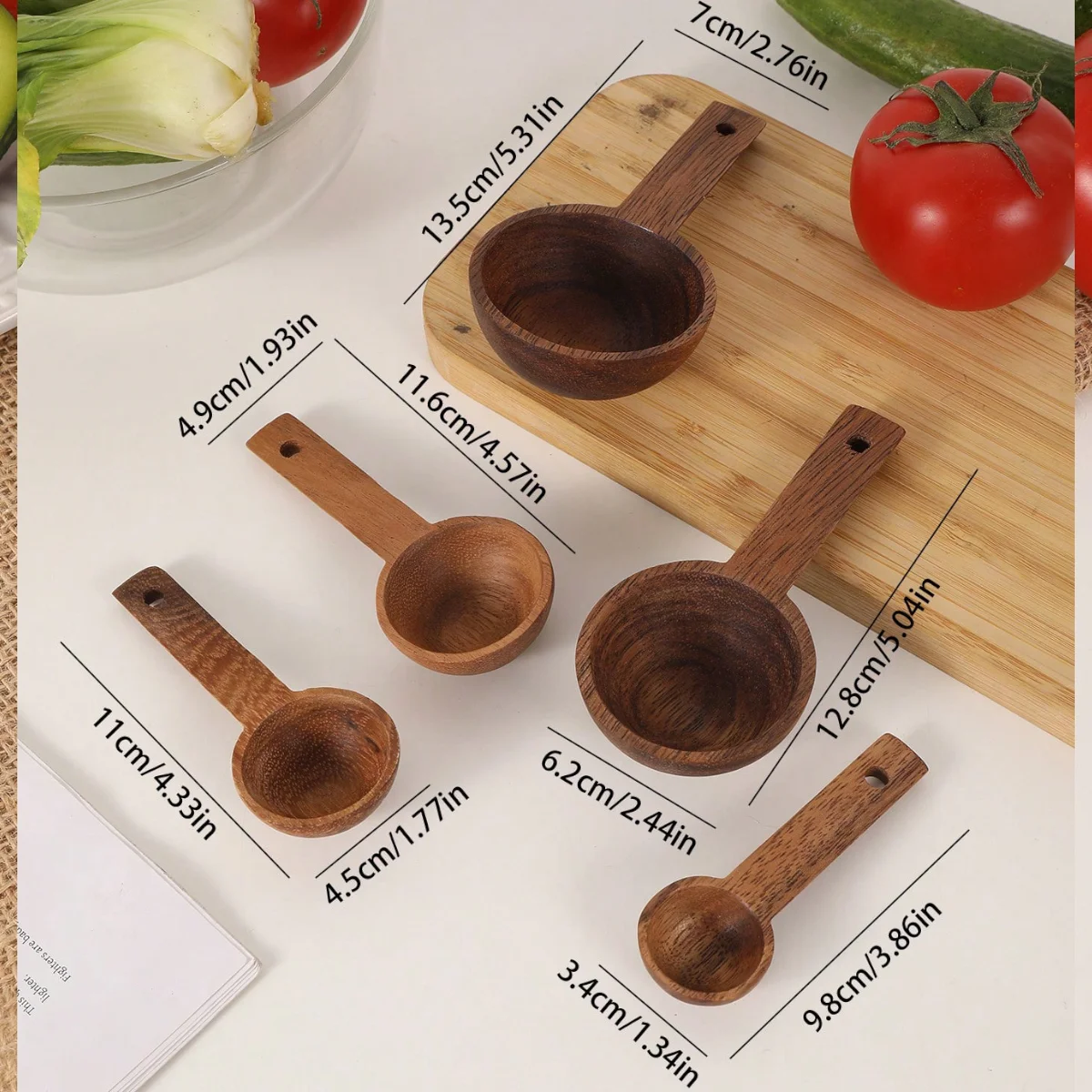 1 Stück/1 Set mit 5 Küchenmess – Sugar Scrub Coffee Bewertung und Preis