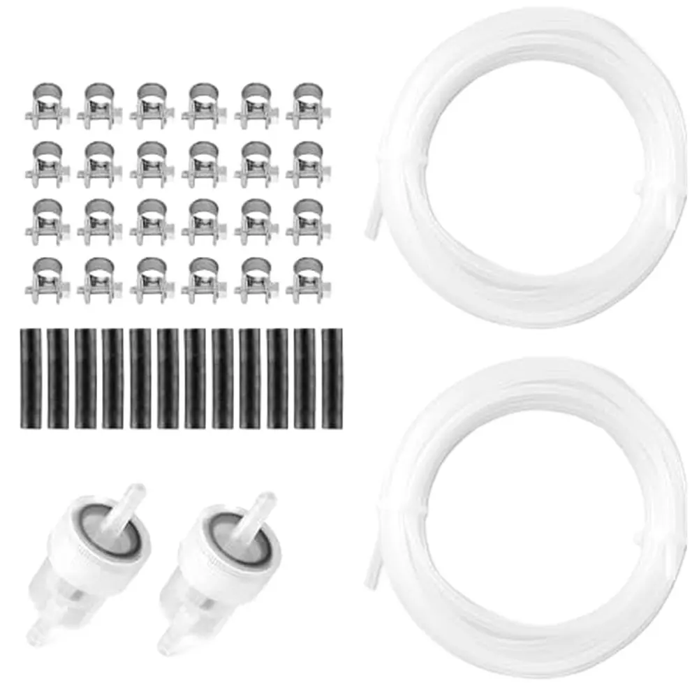 

Diesel Heater Fuel Line 5meter Kit with Filters Hose Clamps for 2kW 5kW 8kW Parking Heater Installation or Repair