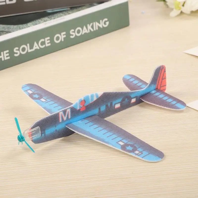 

Airplane Toys Educational Toy Compression Resistance Diy Release Innocence Classic Games Glider Safety Random Color Easy To Fly