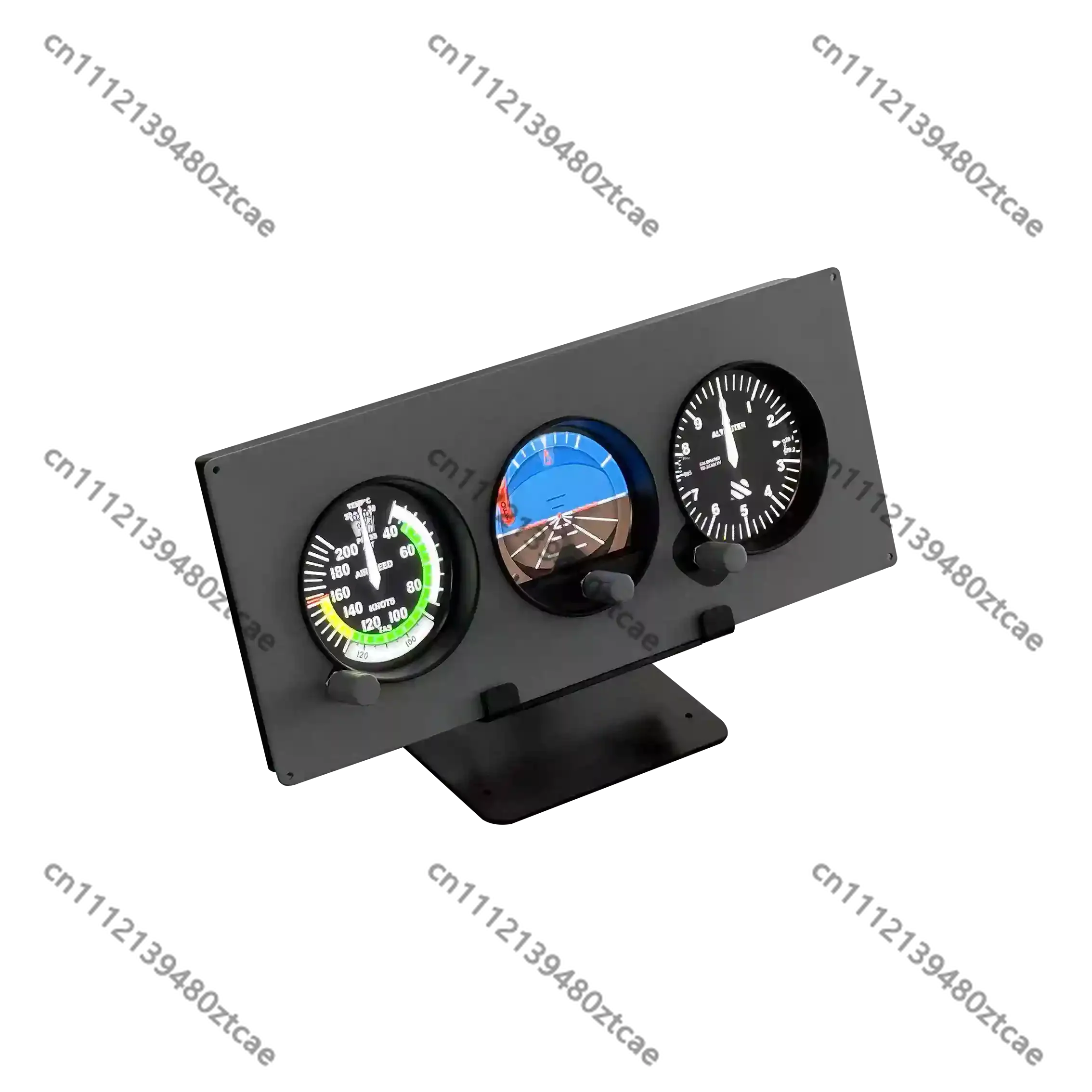 Aviation Simulator Replacement Instrument Panel Desktop Cockpit Simulation Display Module Flight Training Hardware for PC