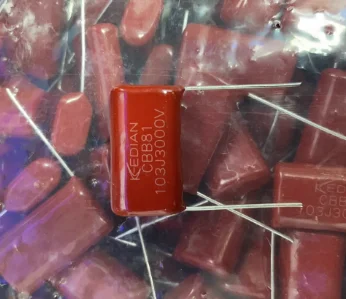 5PCS CBB81 3KV 103J 3000V Pin P25mm MPP polypropylene film capacitor 0.01UF 3KV