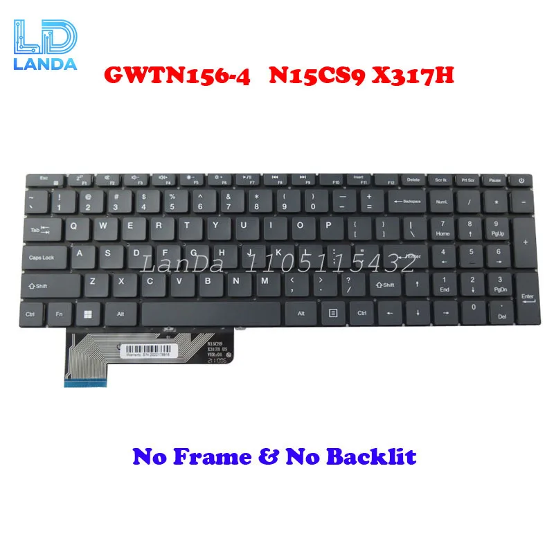 US Laptop GWTN156-4 Keyboard For Gateway GWTN156-1 GWTN156-5 GWTN156-7 GWTN156-9 MB3661028 English UK JP ARFR GR Black/Gray