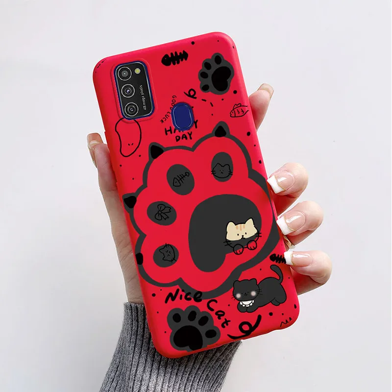 For Samsung Galaxy M21 M30S M21S M31 M31S Case Popular Butterfly Cover Soft Silicone Funda For Samsung M21 2020 SM-M215F Cases