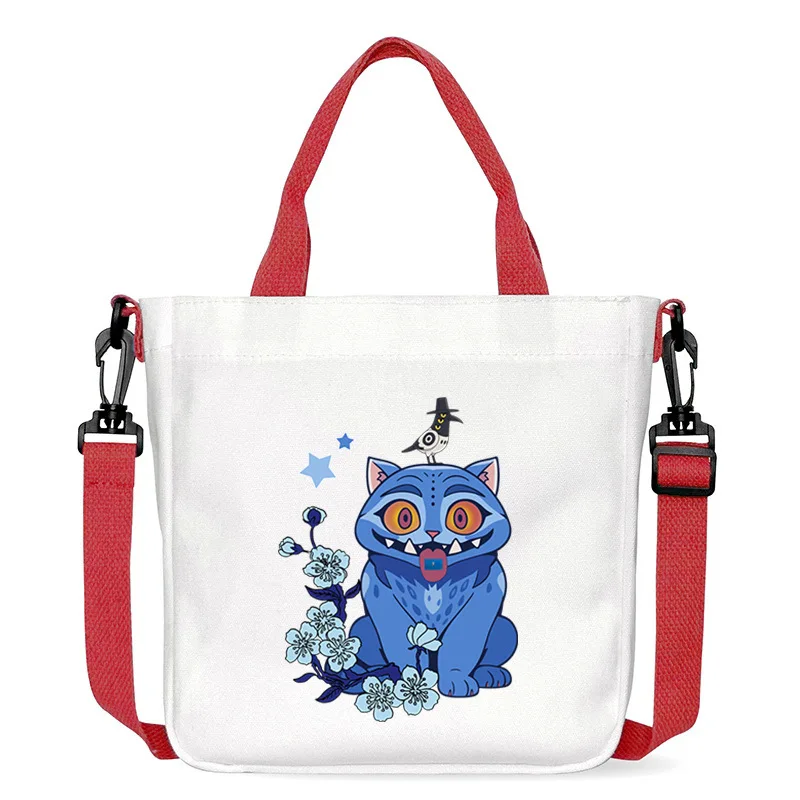 جديد K Pop Demon Hunters المرأة حقيبة كروسبودي Kawaii الكرتون أنيمي مطبوعة حقائب كتف الفتيات حقيبة يد الموضة هدايا عيد الميلاد #3