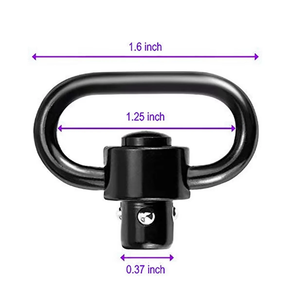 1,25 Zoll Schnellwechsel-Adapterring, Robuste Metallhalterung für Outdoor-Ausrüstung – Detail 5