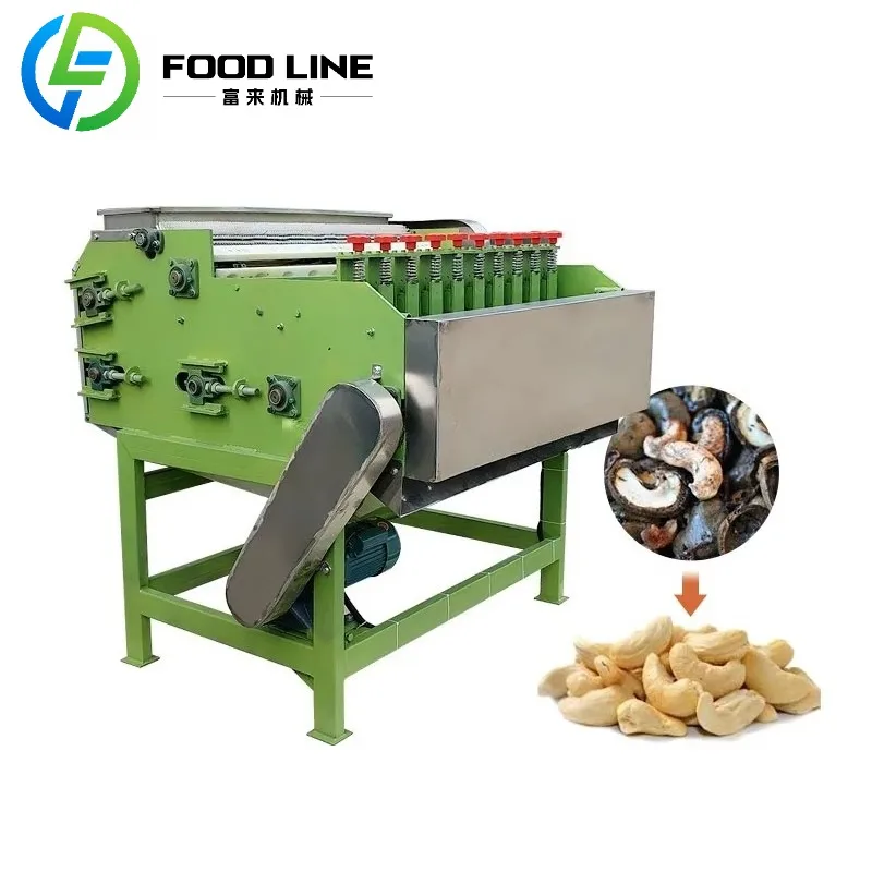 Máquina desgranadora de nueces industrial, eliminador automático de cáscara para nueces, pecanas, macadamia, fabricación de alimentos