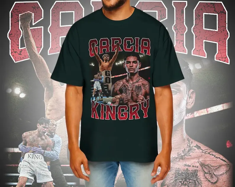 Downloadable Ryan garcia png , boxing t-shirt design Ryan Garcia, Kingry, Kingryan, t-shirt design for dtf, Dtg