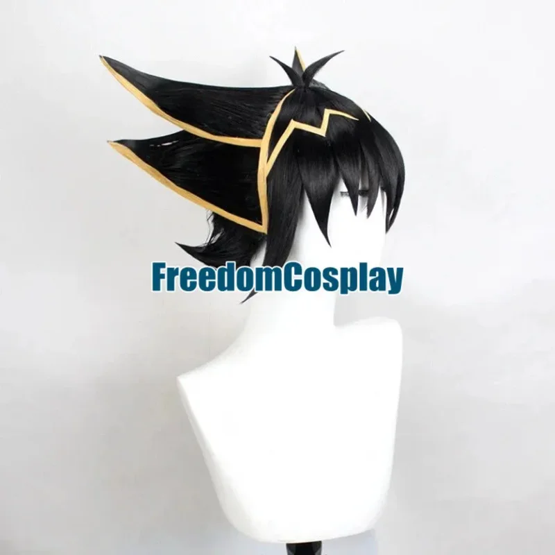 Ю-ген-О! Парик для косплея Yusei Fudo 5D, шапочка для парика на заказ