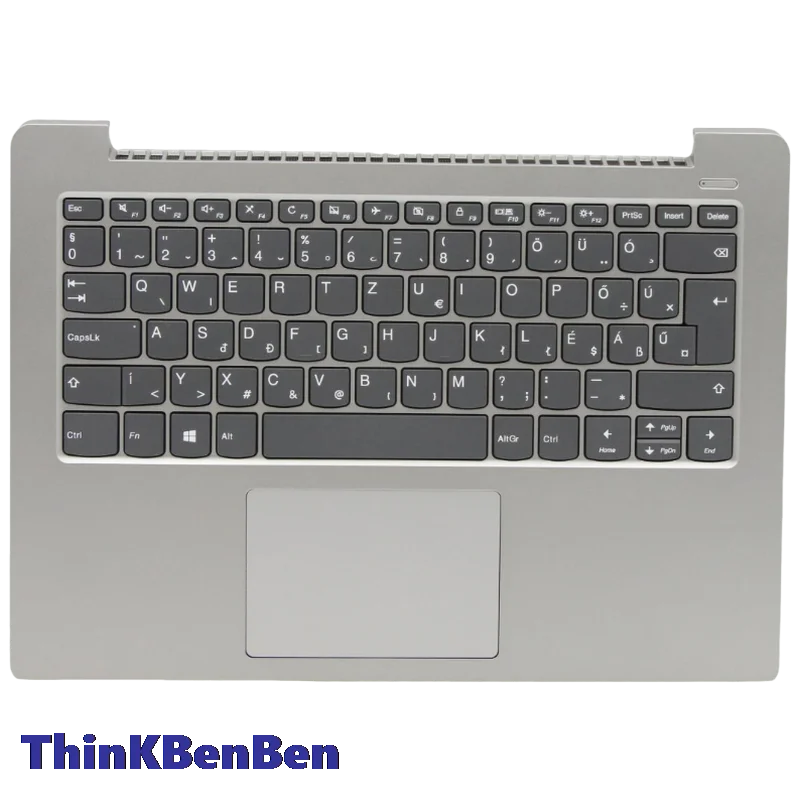 HU Hungarian Platinum Grey Keyboard Upper Case Palmrest Shell Cover For Lenovo Ideapad 330S 14 14IKB 14AST 5CB0R07772