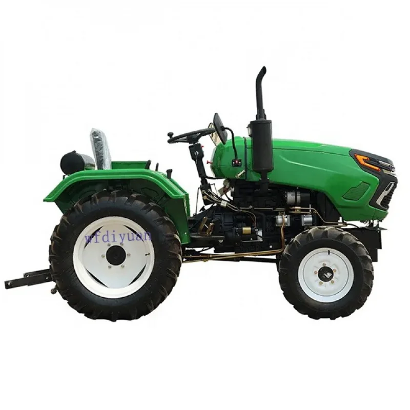 Free shipping small mini 30 hp farm tractor with mower farm agriculture 4x4 4wd