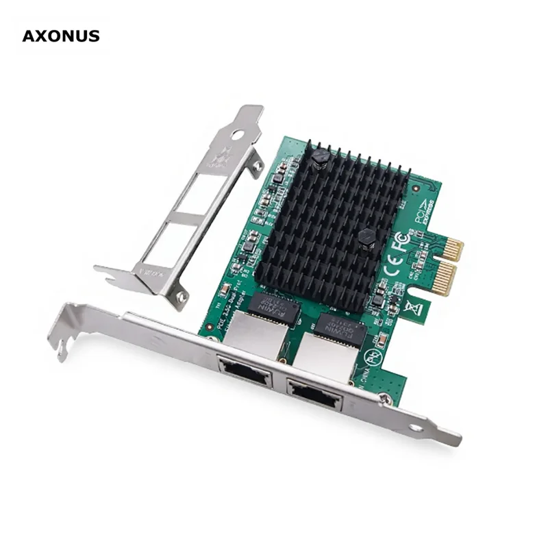 Four-port 2.5G Gigabit Ethernet Card, Electrical Port, High-speed Gaming Ethernet, Multi-port Network Adapter, Desktop PCI-E