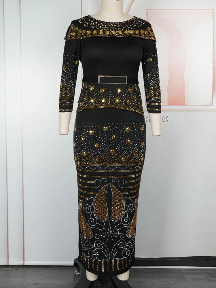 

African Dresses For Women Elegant Wedding Muslim Fashion Abayas Dashiki Robe Kaftan Long Maxi Dress Turkish Africa 2025 New
