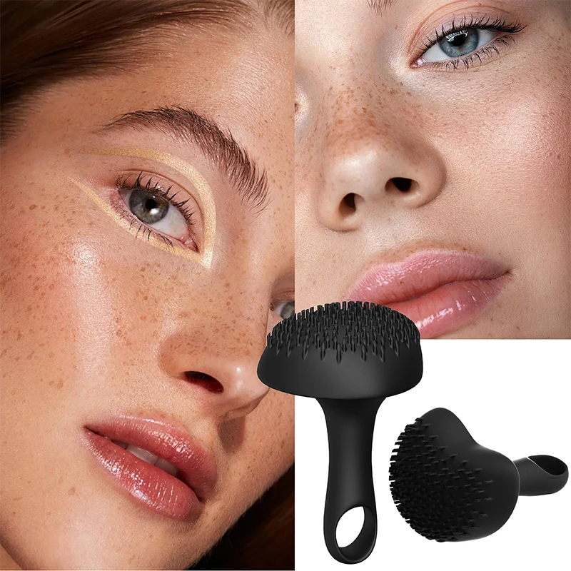 Sello de cojín de aire para pecas falsas de silicona, Natural, realista, cara rápida, peine de punto falso, herramienta de maquillaje auxiliar de belleza para mujeres