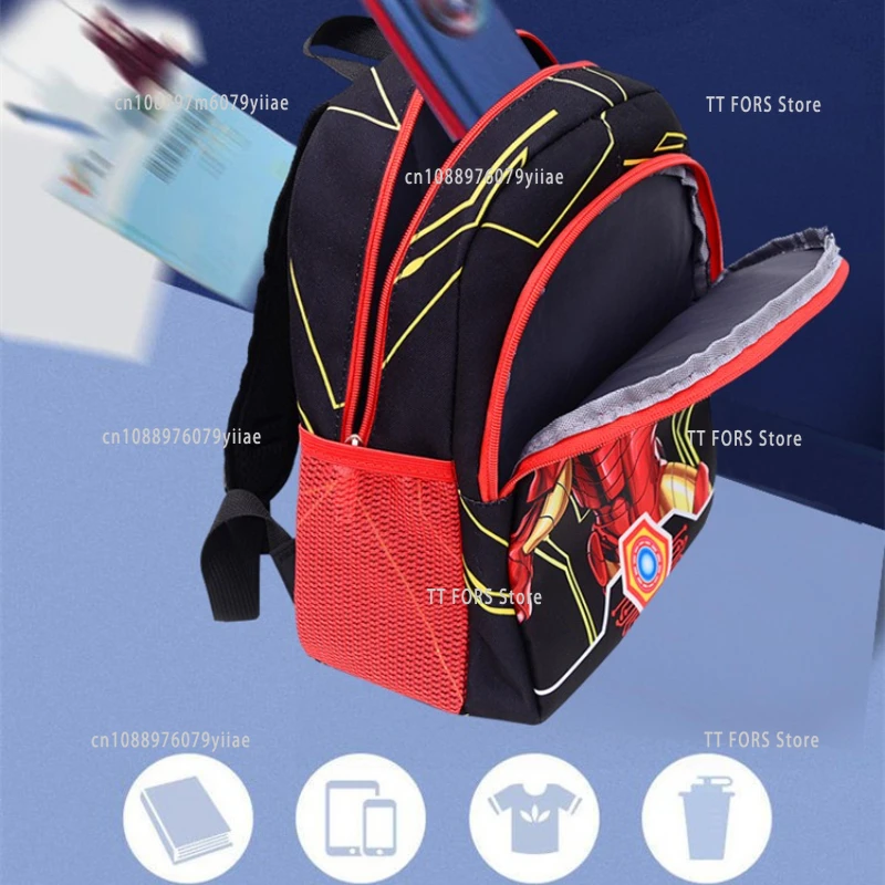 حقيبة مدرسية سبايدرمان 1-3-6 الصف الصبي رياض الأطفال الكرتون فيلم حقيبة الظهر عيد الهالوين عيد الميلاد هدية عيد ميلاد الأطفال