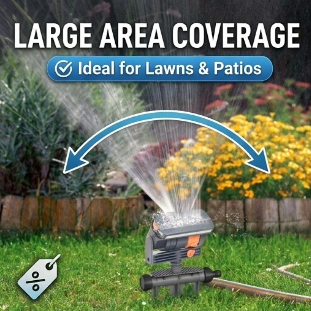 Automatic Oscillating Sprinkle - Gardening Tools Water review and price