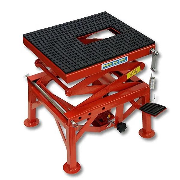 طاولة رفع للدراجات النارية بوزن 300 رطل