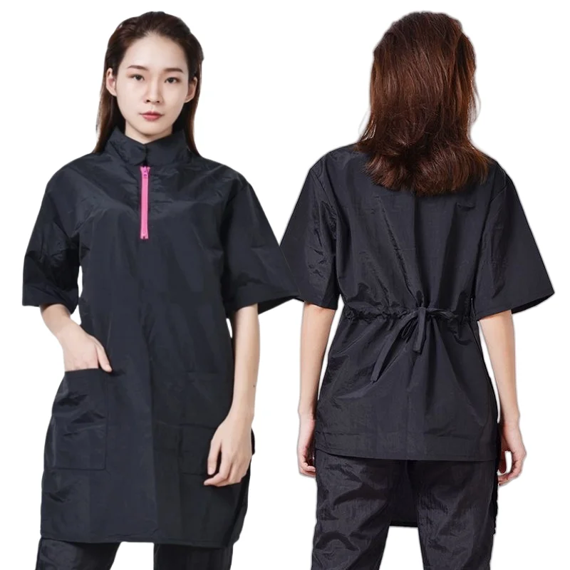 Long Style Pet Dog Grooming Clothing Pet Shop Groomer Uniform Waterproof Anti Hair Working Clothes Hair Salon Hairdresser's Robe